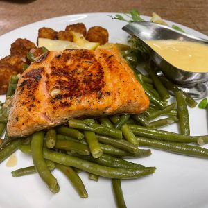 Grillezett Lazac steak